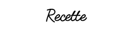 recette